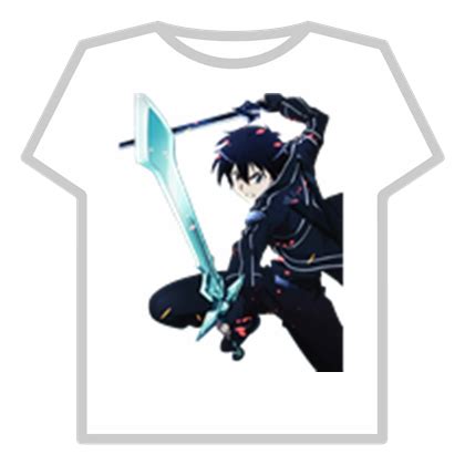 However to use it you need the id so that details: Kirito T Shirt Roblox