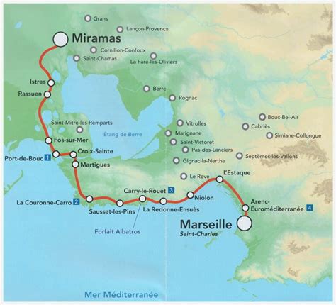 Train De La Côte Bleue De Marseille à Miramas Infos Et Horaires