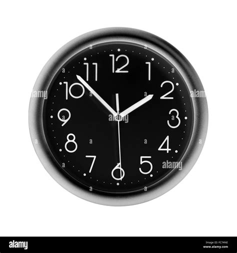 Clock Black And White Stock Photos And Images Alamy