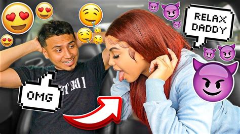 Asking My Girlfriend For Sloppy Toppy While Driving Prank Youtube