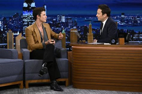 Shawn Mendes Guest Co Hosts Performs On The The Tonight Show Starring