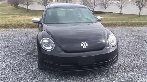 2013 Volkswagen Beetle Fender Edition 25l Wsunroof Sound And Nav Youtube