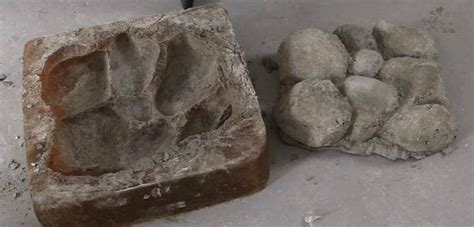 Make Concrete Rocks For Rock Walls Fire Pits Walk Ways Water