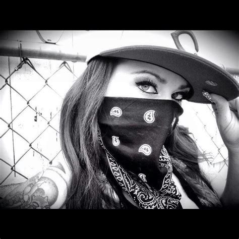 Bandana Mask Gangsta Girl Gangsta Girl Style Gangsta Girl Thug Girl