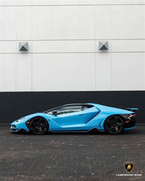 Lamborghini Blu Cepheus Centenario Details A Symphony Of Speed And
