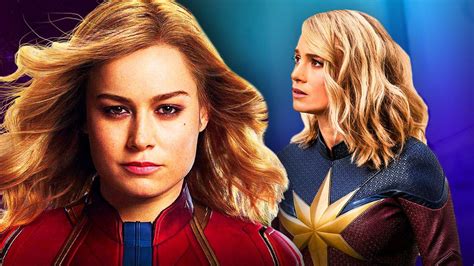Best Look At Brie Larsons New Captain Marvel 2 Costume Revealed Photos
