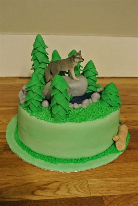 32 Inspired Photo Of Wolf Birthday Cake Wolf Cake