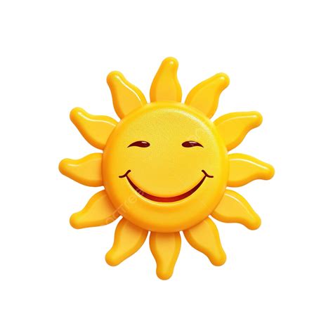 Cara Sonriente Del Sol Png Icono Aislado Dibujado A Mano Png Imagen