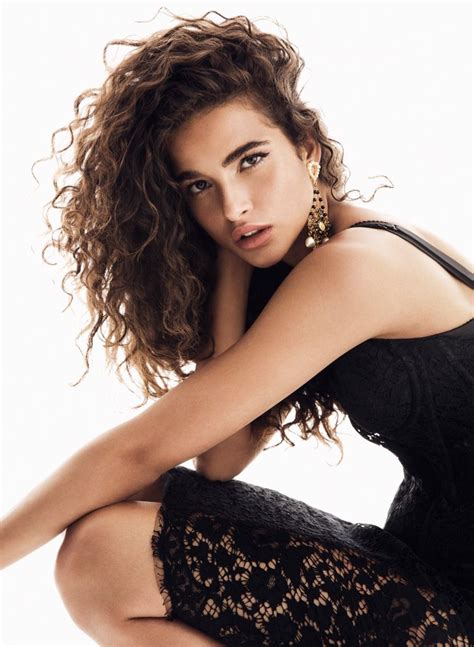 Chiara Scelsi Looks Angelic In Dolce And Gabbana For Woman Spain Dolce