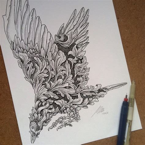 Simply Creative Intricate Pen Illustrations By Muthahari Insani