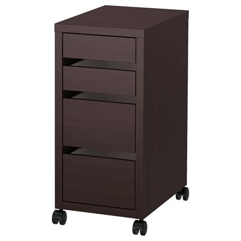 Check out ikea's stylish home furnishing and home accessories now! MICKE Drawer unit on castors - black-brown - IKEA