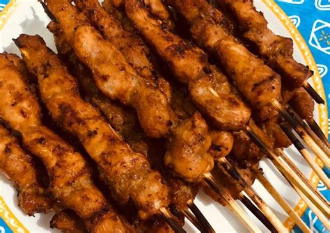 However, other kind of meat such as beef, chicken or seafood might be used as well. Resep Sate Ayam Bumbu Maranggi Cita Rasa Tinggi