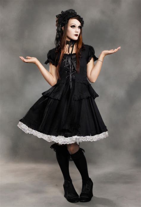Black Gothic Lolita Dress By Ventovir On Deviantart
