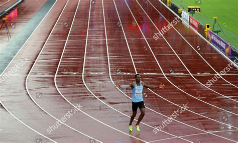 Isaac Makwala Botswana Running 200m Time Editorial Stock Photo Stock