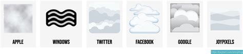 🌫️ Foggy Weather Emoji