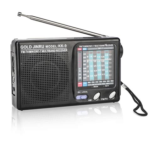Portable Am Fm Radio With Great Reception Battery Operated Radio