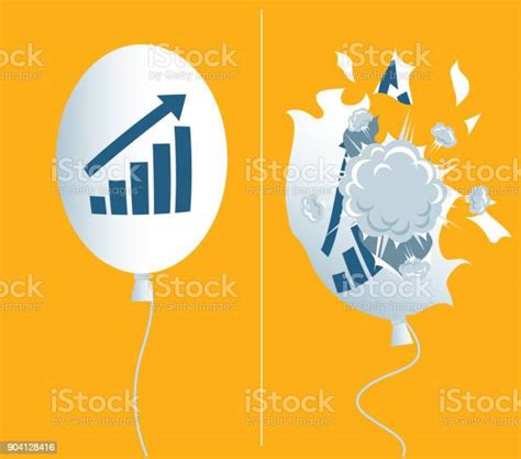 Economic Crisis Air Balloon Stock Illustration Download Image Now