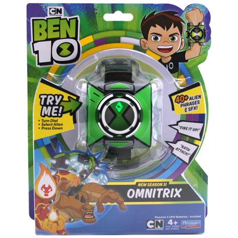 To go back to the previous menu, press the green triangular button below. Cartoon Network Ben 10 Omnitrix Watch with Light & Sound ...