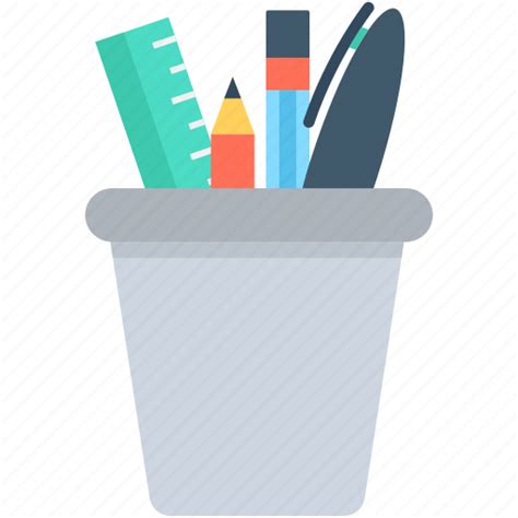 Geometry box, pencil box, pencil case, pencil pot, stationery icon - Download on Iconfinder