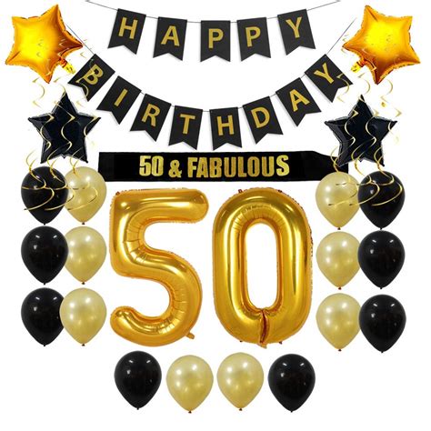 Gold Gltter Number 50 50th Birthday 50th Anniversary Cupcake Toppers 50