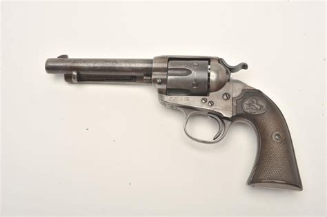 Colt Bisley Model Saa Revolver 3220 Caliber 55 Barrel Blued