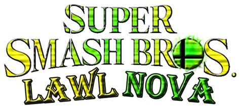 Smash Bros Lawl Nova Logo By Kingevan210 On Deviantart