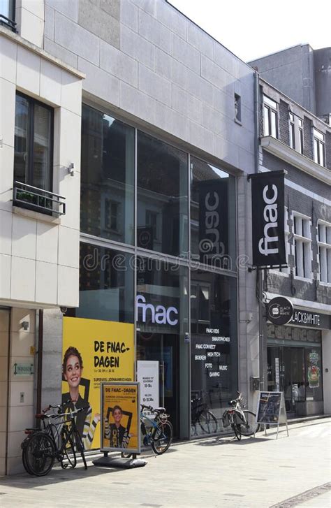 Fnac Store Flanders Belgium Editorial Photography Image Of