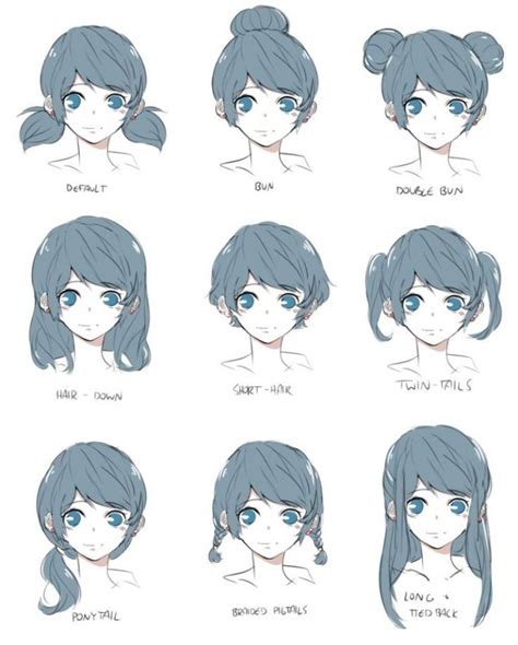 Cute Anime Hairstyles For Long Hair 1000 Ideas About Anime Hairstyles