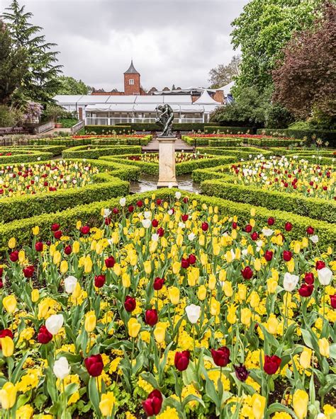 The Spring Tulip Garden In Londons Holland Park Is One Of The Most
