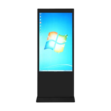 China Floor Standing 55 Inch Infrared Touch Screen Kiosk Lcd Digital