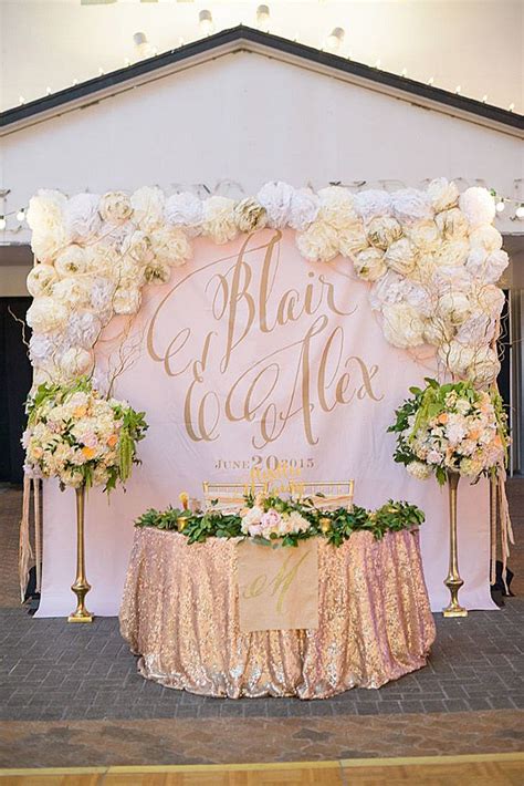 Gold wedding decorations this possible during your search, you are not wrong to come visit the web massvn.com. 36 Glamorous Rose Gold Wedding Decor Ideas | Rose gold wedding decor, Gold wedding decorations ...