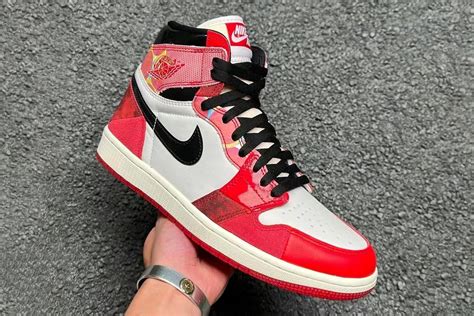 Air Jordan 1 High Og Spider Man Across The Spider Verse Hypebeast