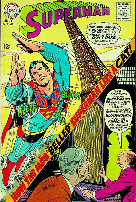 Superman 208 Jul 1968 Dc Very Good Comic Books Modern Age Dc