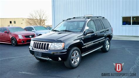 Davis Autosports 2004 Jeep Grand Cherokee Overland Low Miles For