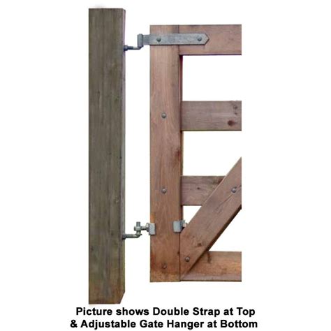 Snug Cottage Hardware Adjustable Bottom Gate Fittings For Wood Gates