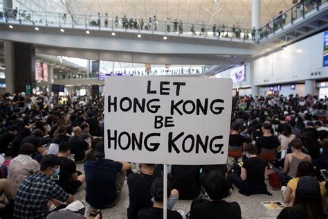 It seemed an appropriate response: Hong Kong protests: student leaders say they were victims ...