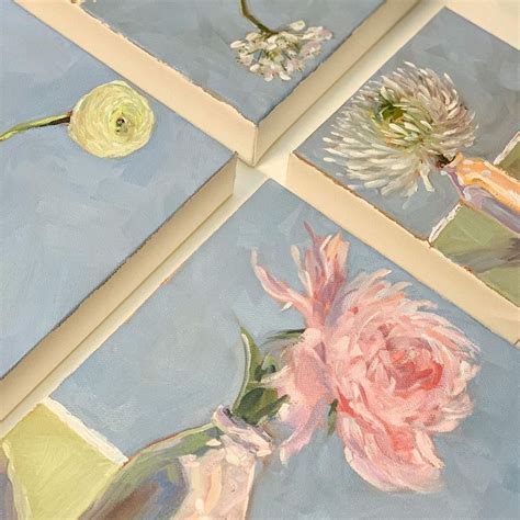 Original Floral Still Life Paintings By Mel Middleton Fine Art