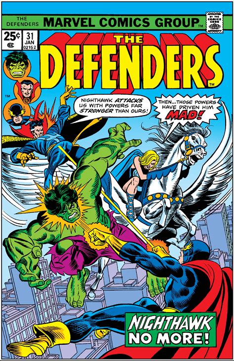 Defenders 1972 31 Comic Issues Marvel