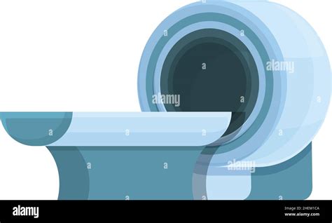 Mri Scan Icon Cartoon Vector Tomography Machine Medical Scanner Stock