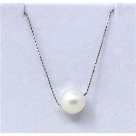 9 New Sterling Silver Cultured Pearl Necklaces