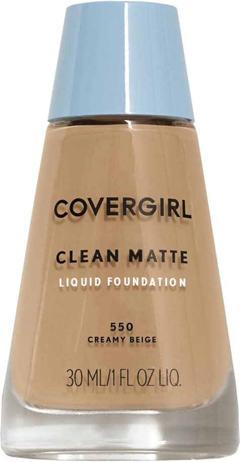 Covergirl Clean Matte Liquid Foundation Packaging May Vary Amazon