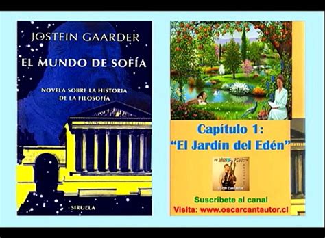 El Mundo de Sofía Jostein Gaarder Capítulo El Jardín del Edén Audio Libro Español Neutro