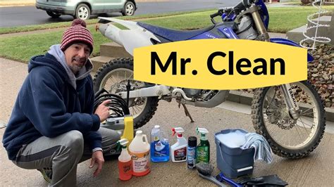 Cleaning Your Dirt Bike Youtube