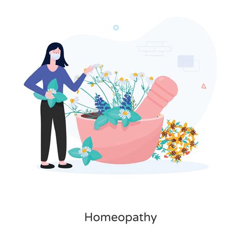 Homeopathy Herbal Medicine 2710252 Vector Art At Vecteezy