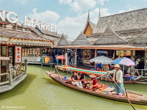 Damnoen Saduak Floating Market Chatuchak Weekend Market Half Day Trip