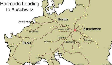 Pārvietotu karti, izmantojot peles kursoru. Auschwitz Germany Map