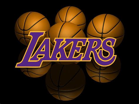 Some logos are clickable and available in large sizes. four balls Lakers wallpaper, lakers logo | Lakers ...