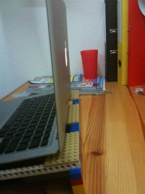 Quick Lego Laptop Stand 3 Steps Instructables