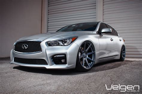 Both are from a luxury division of a large japanese manufacturer. Velgen Wheels HITS Infiniti Q50 - ClubLexus - Lexus Forum Discussion