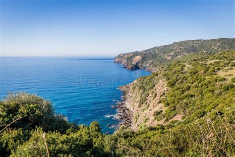 North West Coast Sardinia Island Italy Stock Image Image Of Mountain